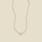 Pearl Strand Charm Necklace | Final Sale