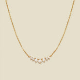 Crescent Pearl Necklace | Final Sale