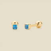 December Birthstone Stud Earrings | Final Sale