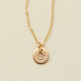Fur Baby Disc Necklace