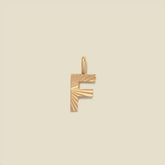 Initial F Charm | Final Sale