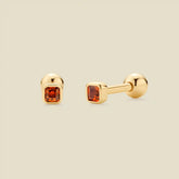 January Birthstone Stud Earrings | Final Sale