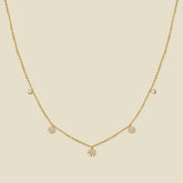 Flora Luxe Floating Necklace
