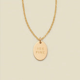 Mini Oval Necklace