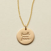 Pause Collection Disc Necklace