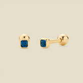 September Birthstone Stud Earrings | Final Sale