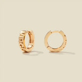 Virgo Huggie Hoop Earrings | Final Sale