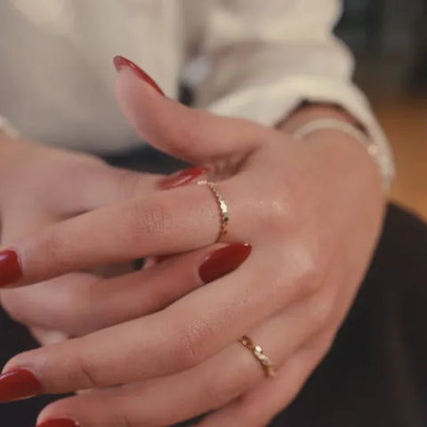 14k Poppy Ring
