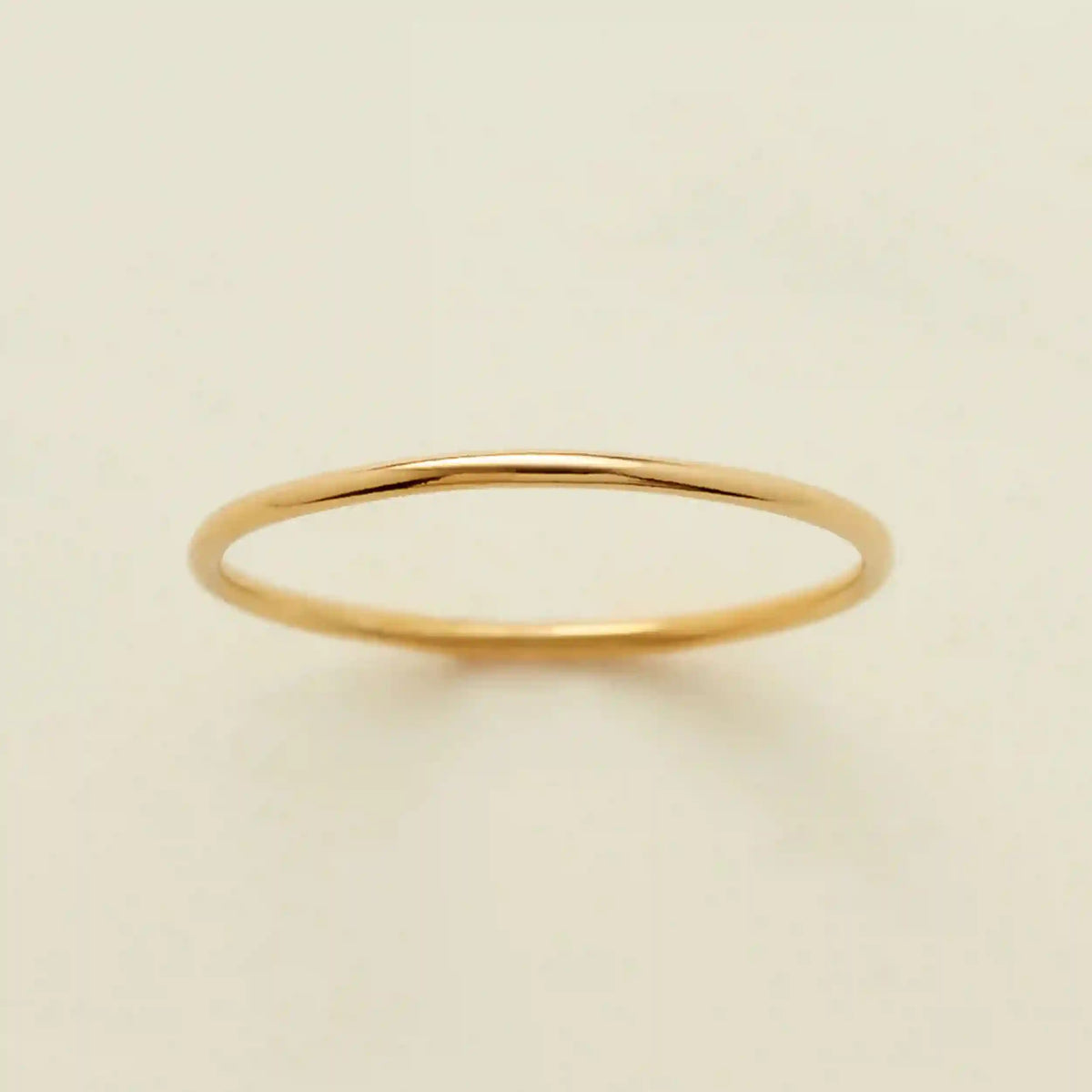14k Round Stacking Ring