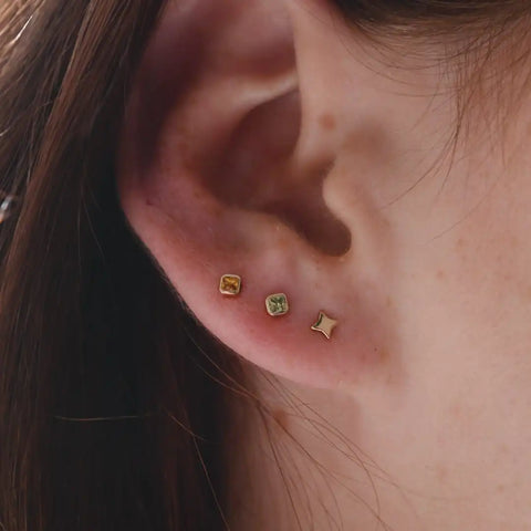 September Birthstone Stud Earrings | Final Sale
