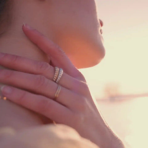 Gloss Croissant Ring | Final Sale