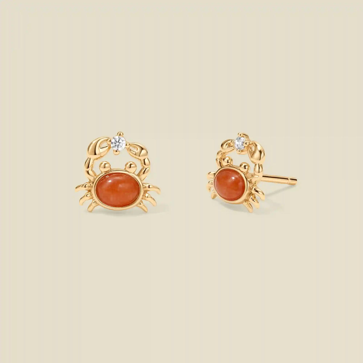Crab Stud Earrings