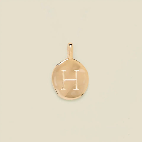 Engravable Heritage Circle Charm