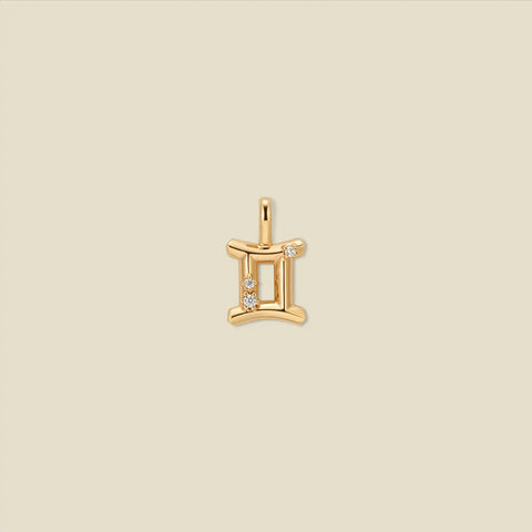 Gemini Zodiac Charm | Final Sale