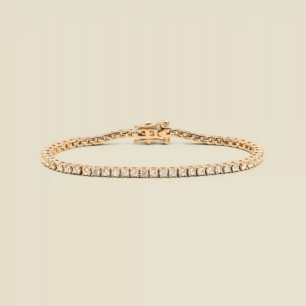 CZ Prong-Set Tennis Bracelet