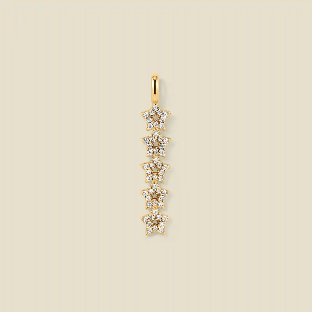 Vertical Star Charm