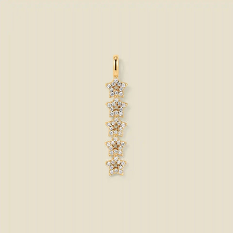 Vertical Star Charm