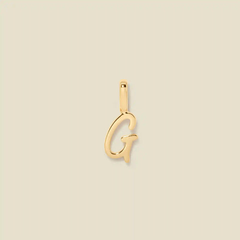 Script Initial G Charm