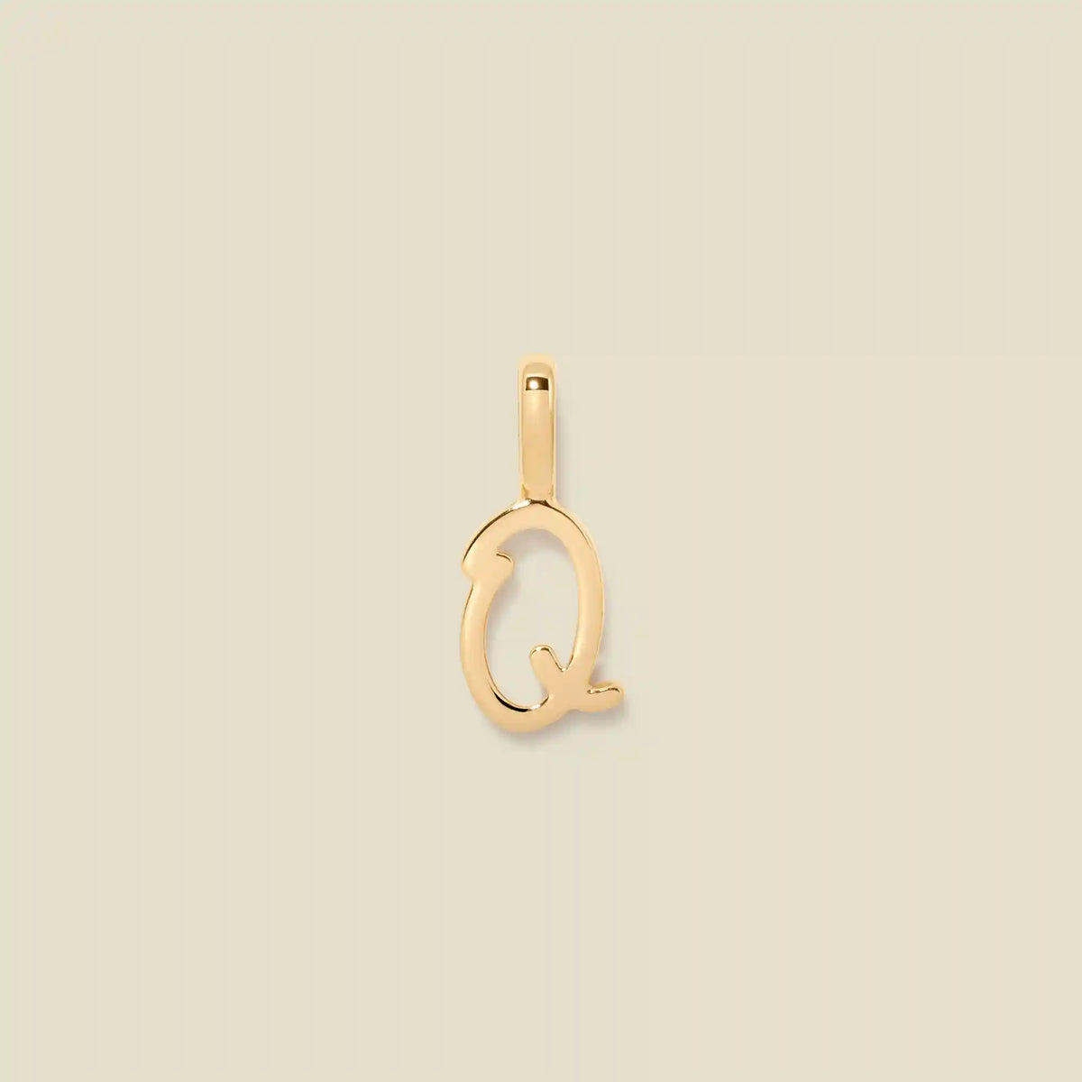 Script Initial Q Charm