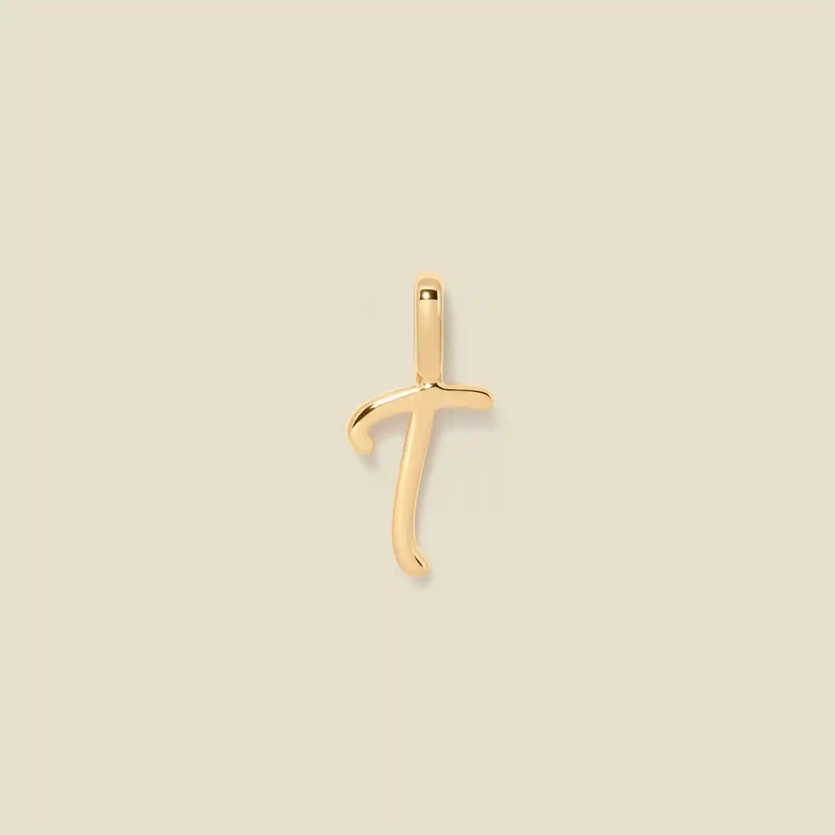 Script Initial T Charm