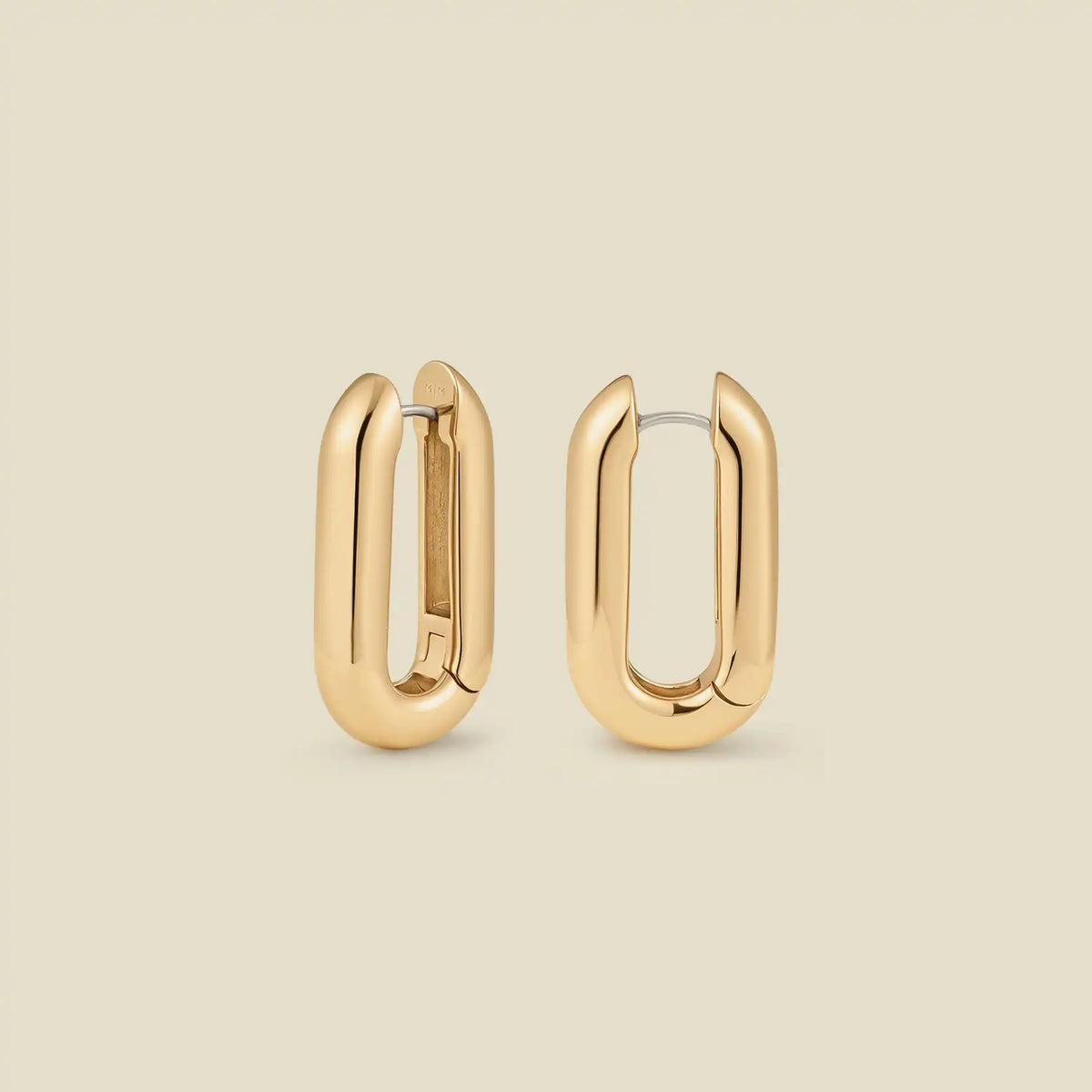 Sol Paperclip Hoop Earrings | Final Sale