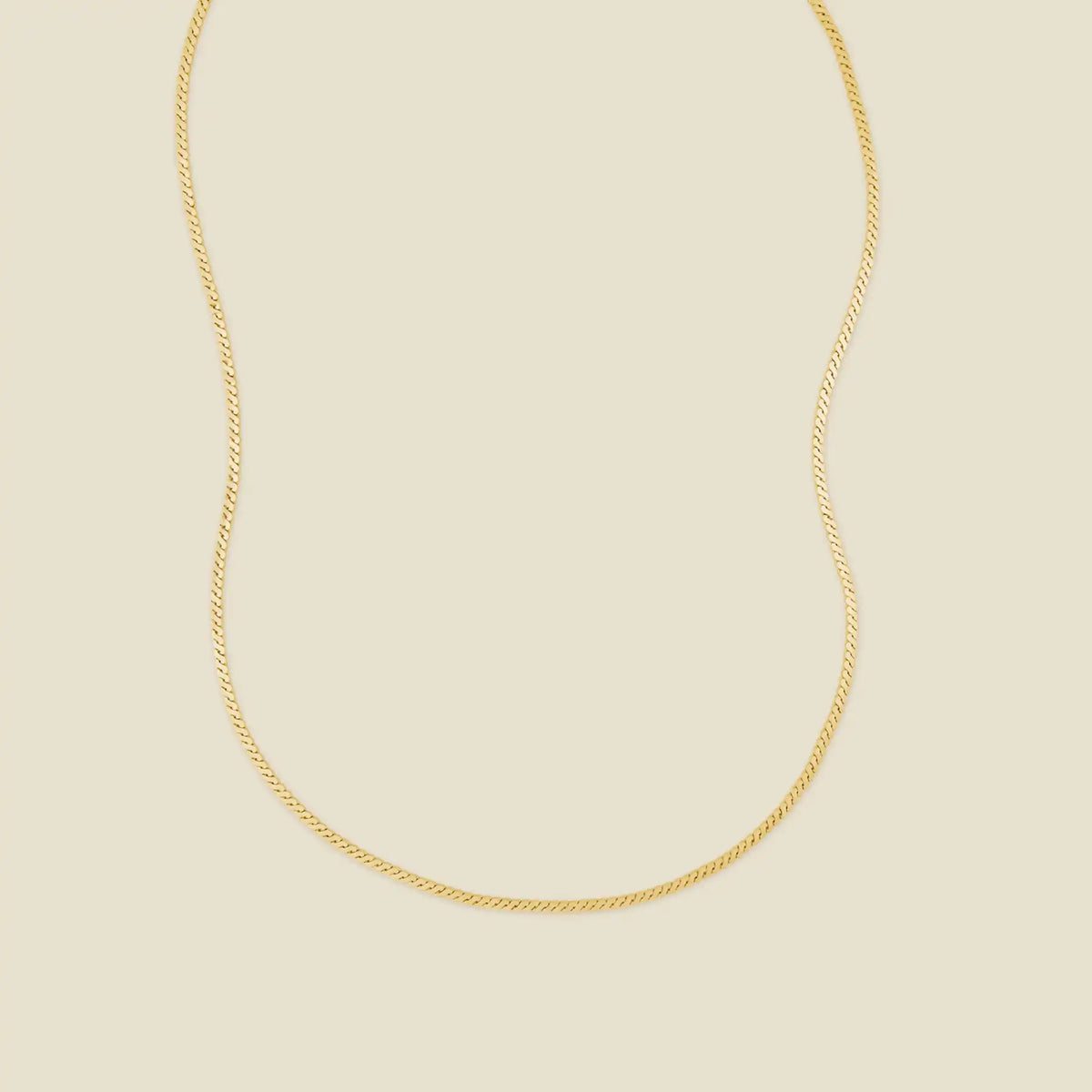 Serpentine Chain Necklace