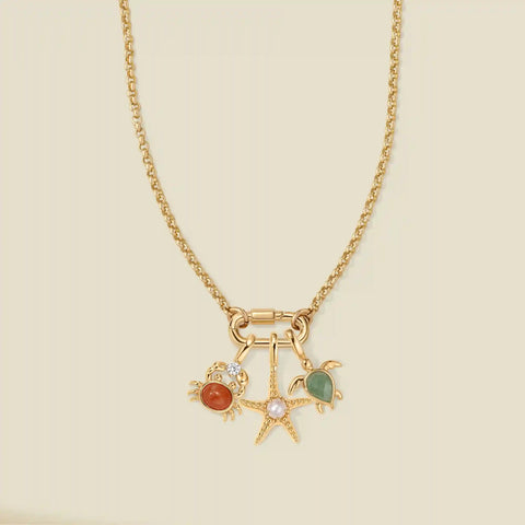 Low Tide Charm Necklace Set