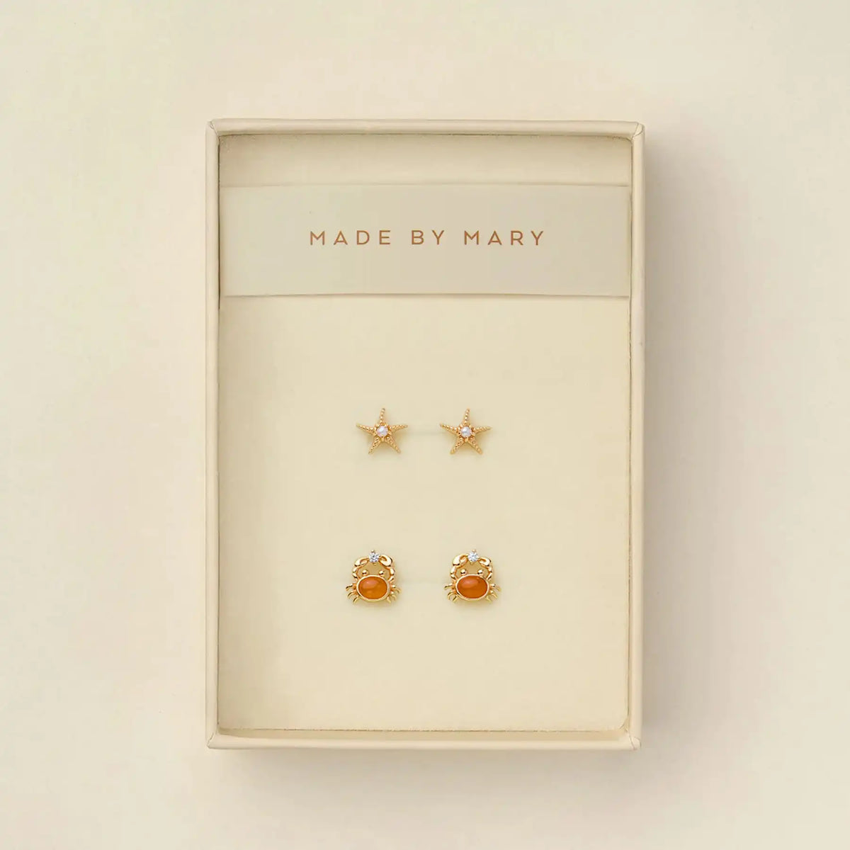 Low Tide Crab Stud Earrings Set