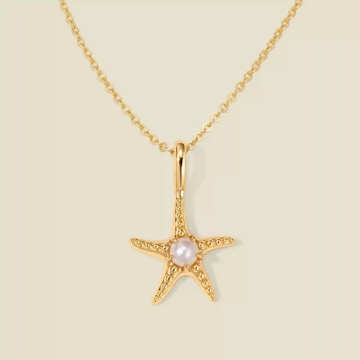 Starfish Charm Necklace