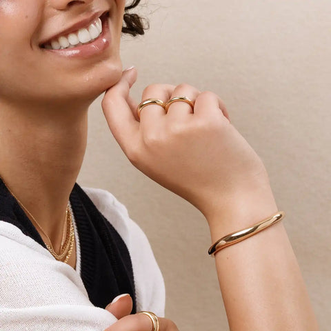 Sol Wave Cuff Bracelet | Final Sale