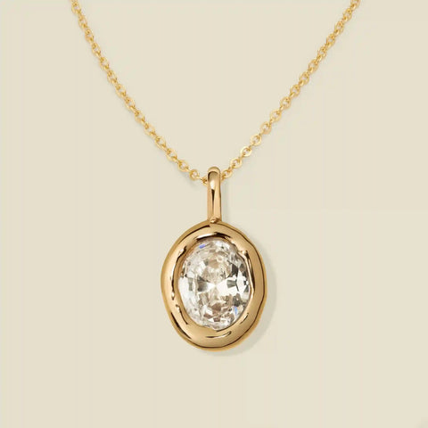Tova Oval Charm Necklace