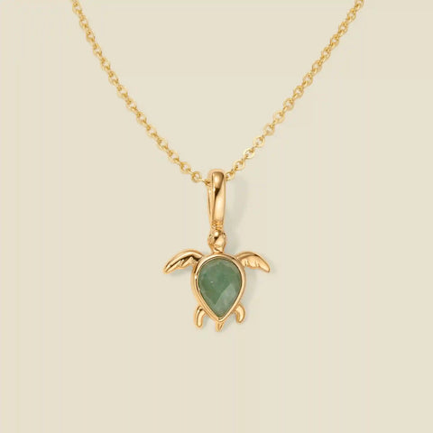 Turtle Charm Necklace