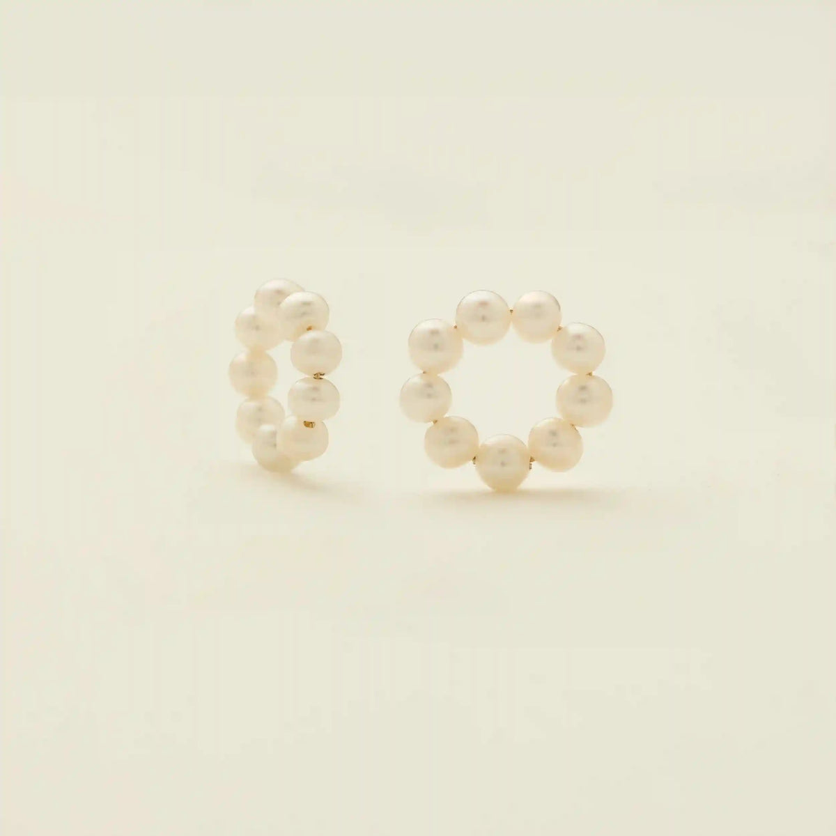 Add-On Pearl Halo Hooplets | Final Sale
