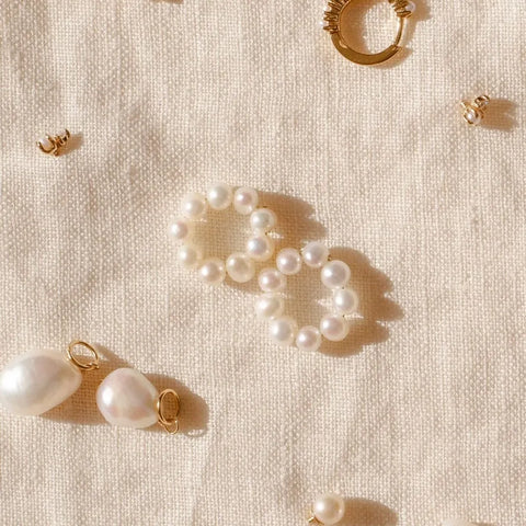 Add-On Pearl Halo Hooplets | Final Sale