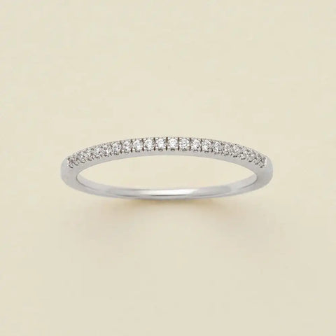 May Birthstone Stacking Ring