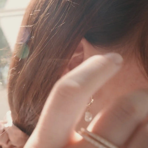 May Birthstone Stud Earrings | Final Sale