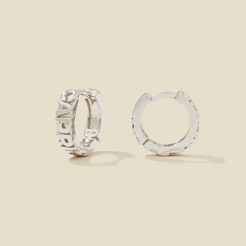 Capricorn Huggie Hoop Earrings | Final Sale
