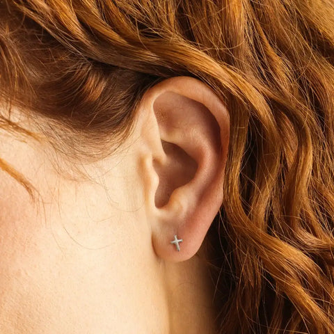 February Birthstone Stud Earrings | Final Sale