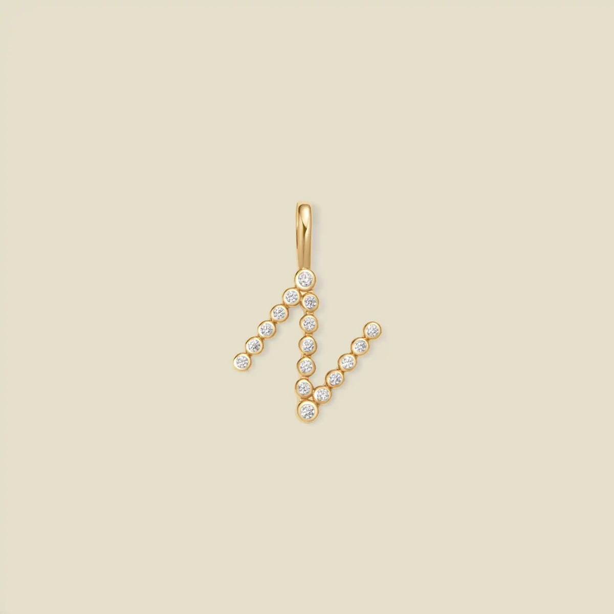 CZ Poppy Initial N Charm