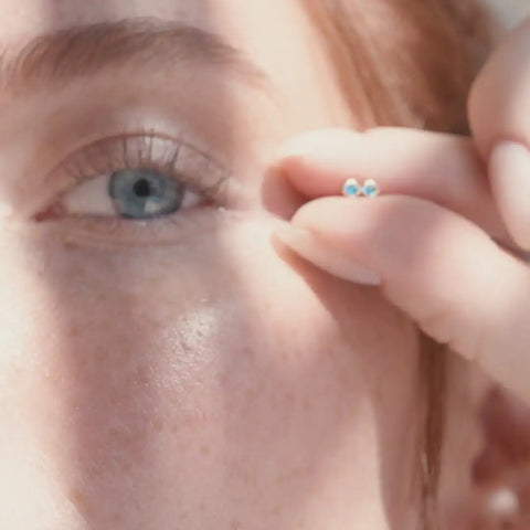 January Birthstone Stud Earrings | Final Sale