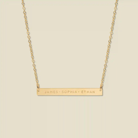 Everly Bar Necklace