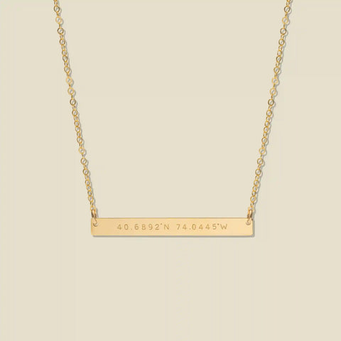 Everly Bar Necklace