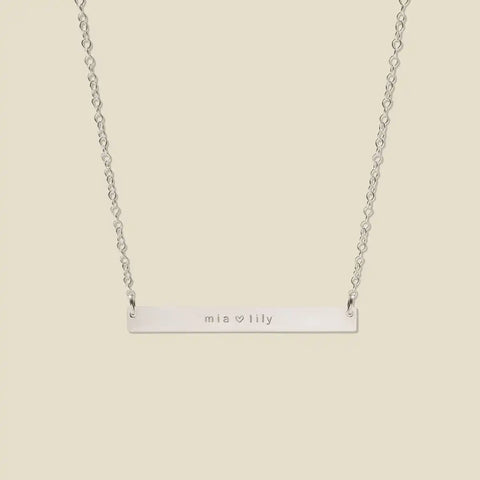 Everly Bar Necklace