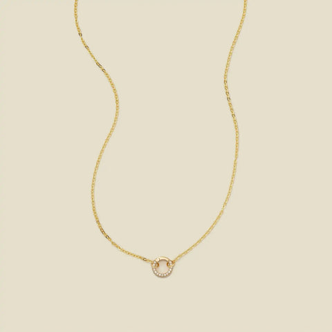 Pearl Strand Charm Necklace | Final Sale