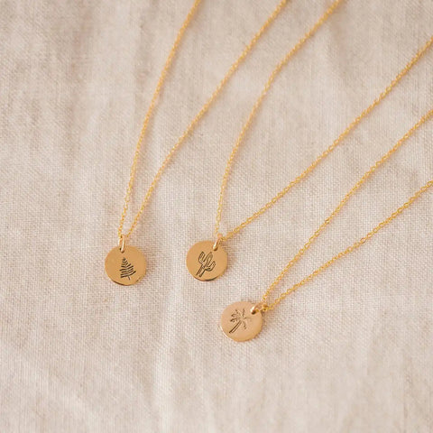 Grounded Disc Necklace | Final Sale