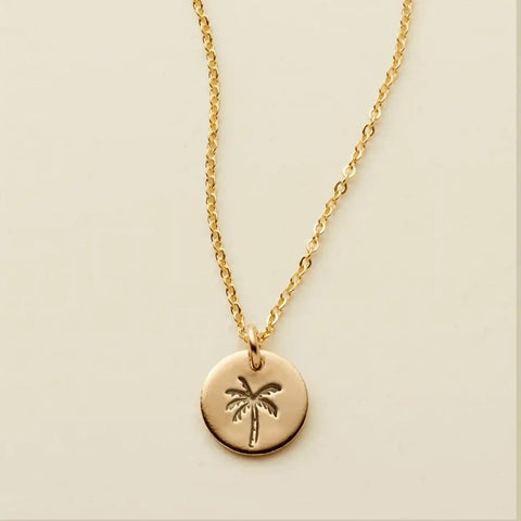 Grounded Disc Necklace | Final Sale