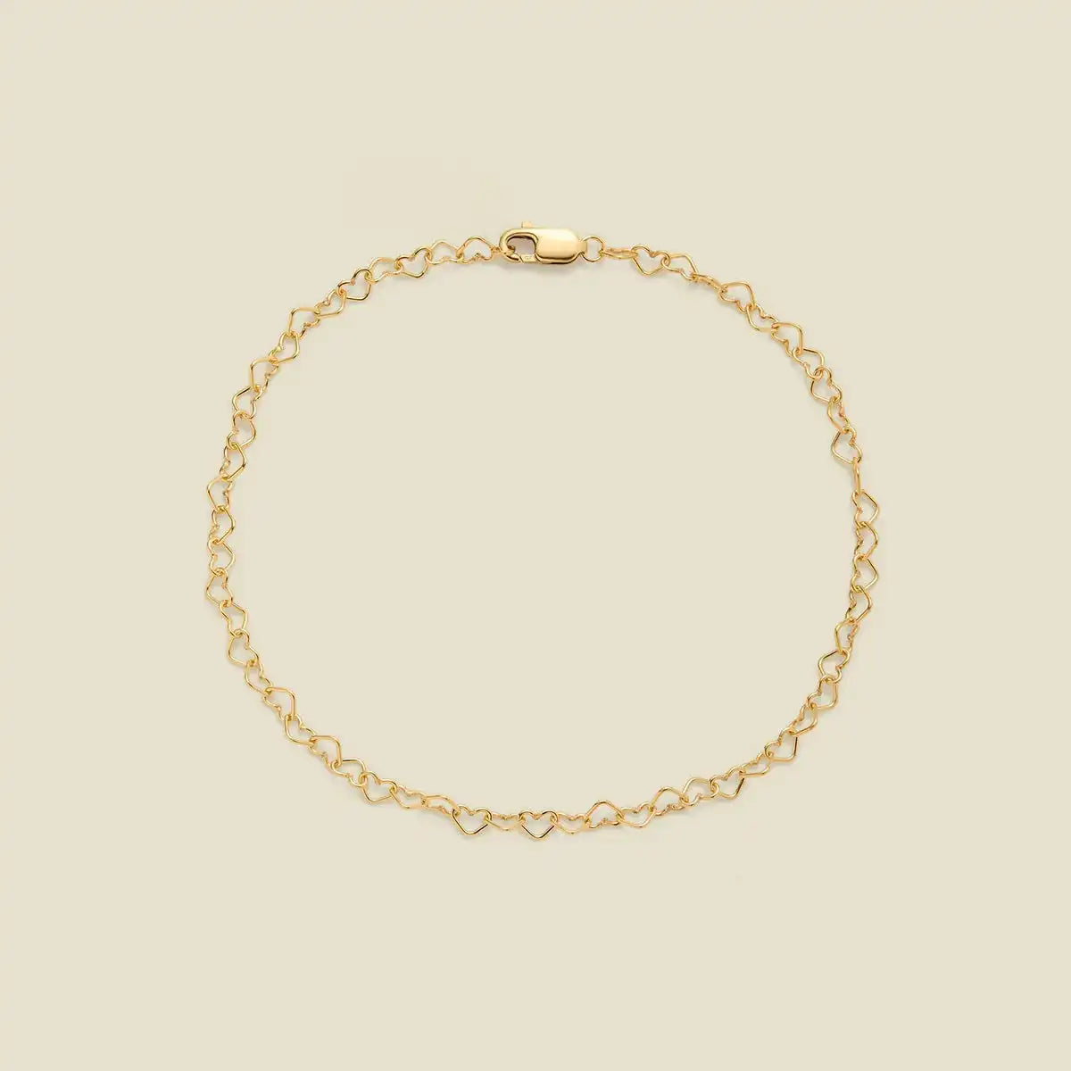 Heart Chain Bracelet