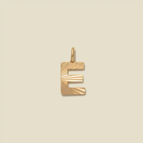 Initial E Charm | Final Sale