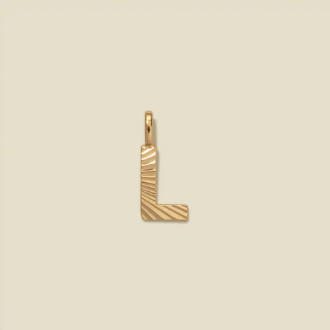 Initial L Charm | Final Sale