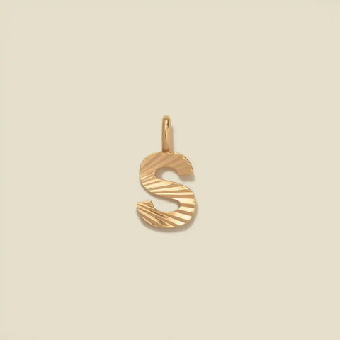 Initial S Charm | Final Sale